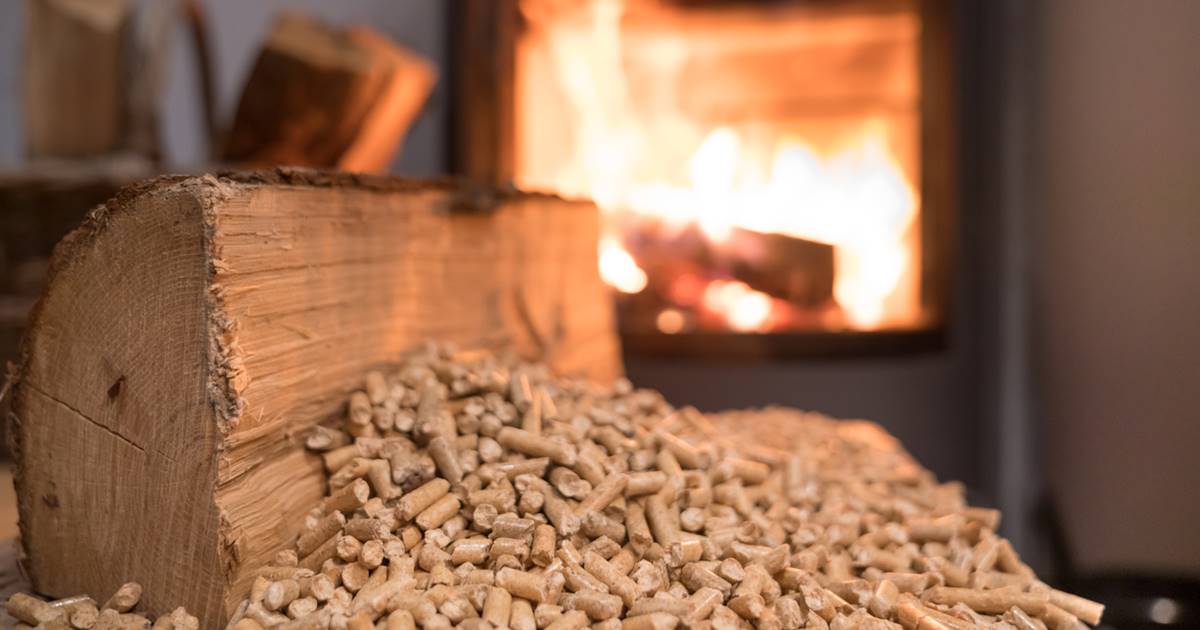La quema de medio ambiente estufa de pellets sin humo con control remoto -  China Estufa de pellets, cocina