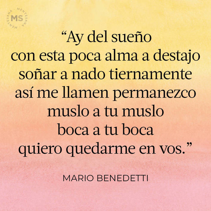 Mario Benedetti Sus 19 Poemas Imprescindibles